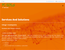 Tablet Screenshot of pc-sos.pl
